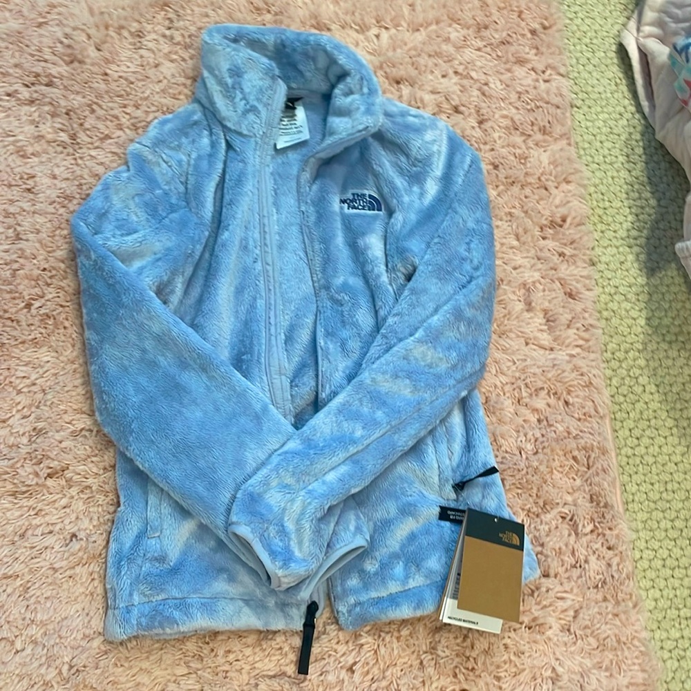 North face fuzzy jacket!
